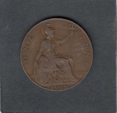 Beschrijving: 1 Penny EDWARD VII